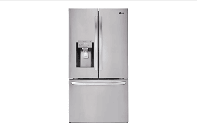 LG French Door Refrigerator, 36 inch Width, ENERGY STAR Certified, 26.2 cu. ft. Capacity, Stainless Steel colour Air Filter, Dual Ice Maker