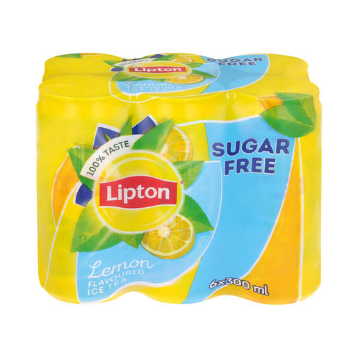 LIPTON ICE TEA LEMON S/FREE 6X300ML LIPTON ICE TEA LEMON S/FREE 6X300ML