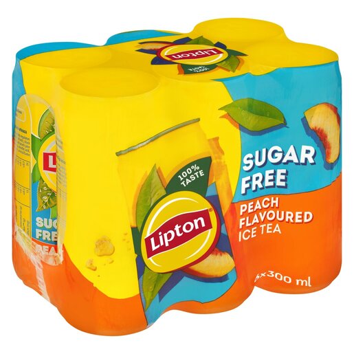 LIPTON ICE TEA PEACH S/FREE 6X300ML
