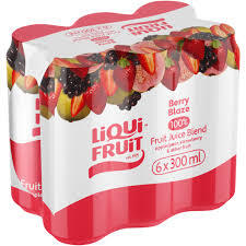 LIQUIFRUIT BERRY BLAZE  6X300ML SW