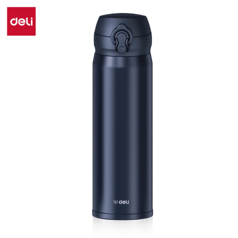 DELI LL619-BL BLUE 500ML THERMAL BOTTLE DELI LL619-BL BLUE 500ML THERMAL BOTTLE