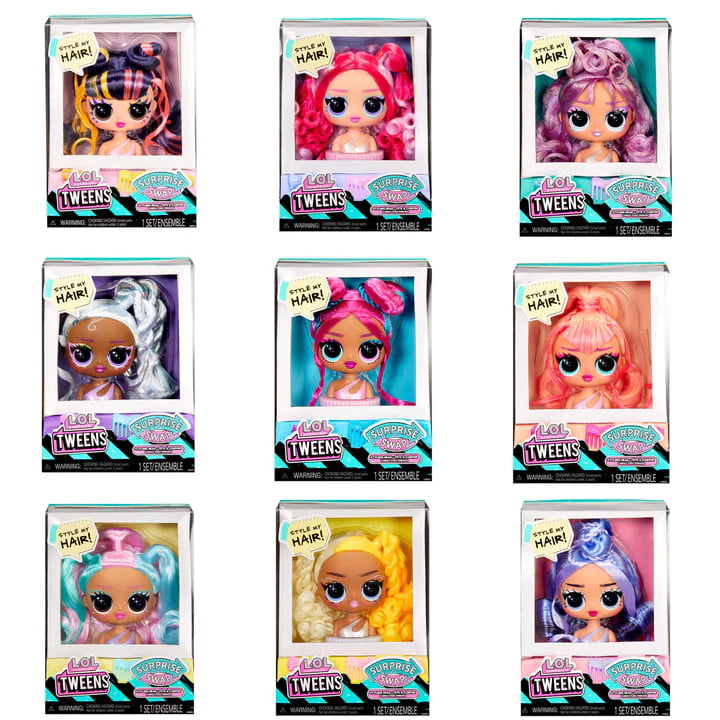 LOL Surprise Tweens Surprise Swap Styling Heads Assortment LOL Surprise Tweens Surprise Swap Styling Heads Assortment