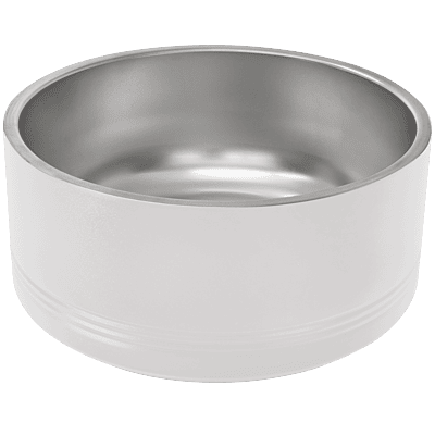 White 64 oz. Pet Bowl