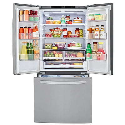 33'' Smudge Resistant French Door Refrigerator with Smart Cooling™ Plus Stainless Steel