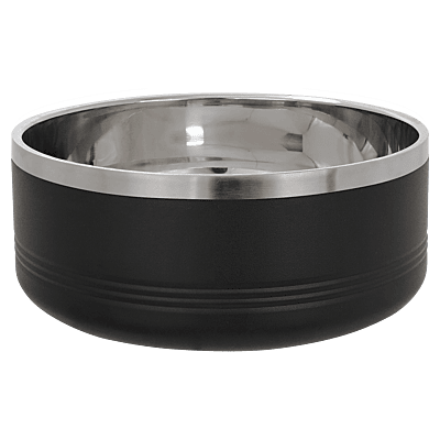 Black 1.25 Quart Serving Bowl with Lid