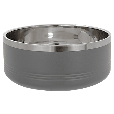 Gray 1.25 Quart Serving Bowl with Lid