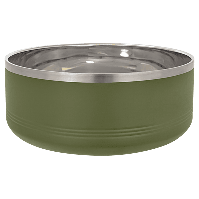Olive Green 3 Quart Serving Bowl with Lids