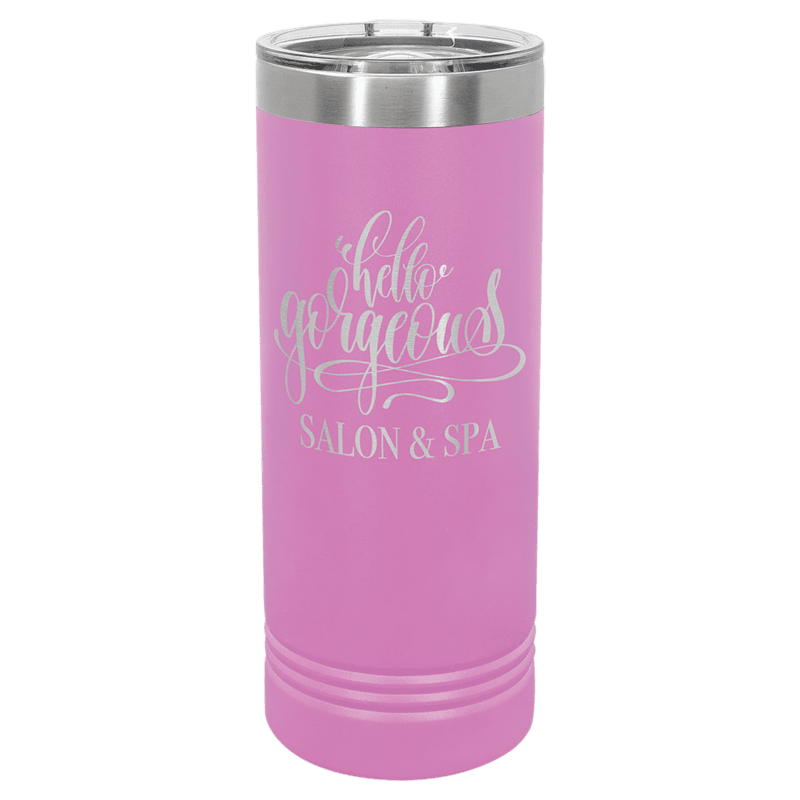 Light Purple 22 oz. Polar Camel Skinny Tumbler with Slider Lid