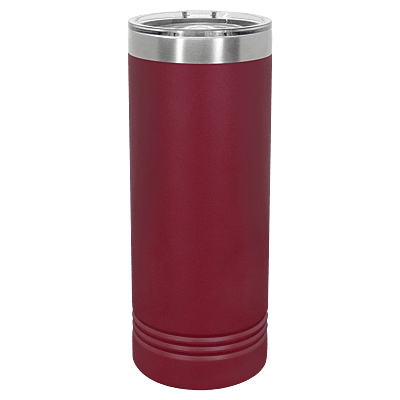 Maroon 22 oz. Polar Camel Skinny Tumbler with Slider Lid