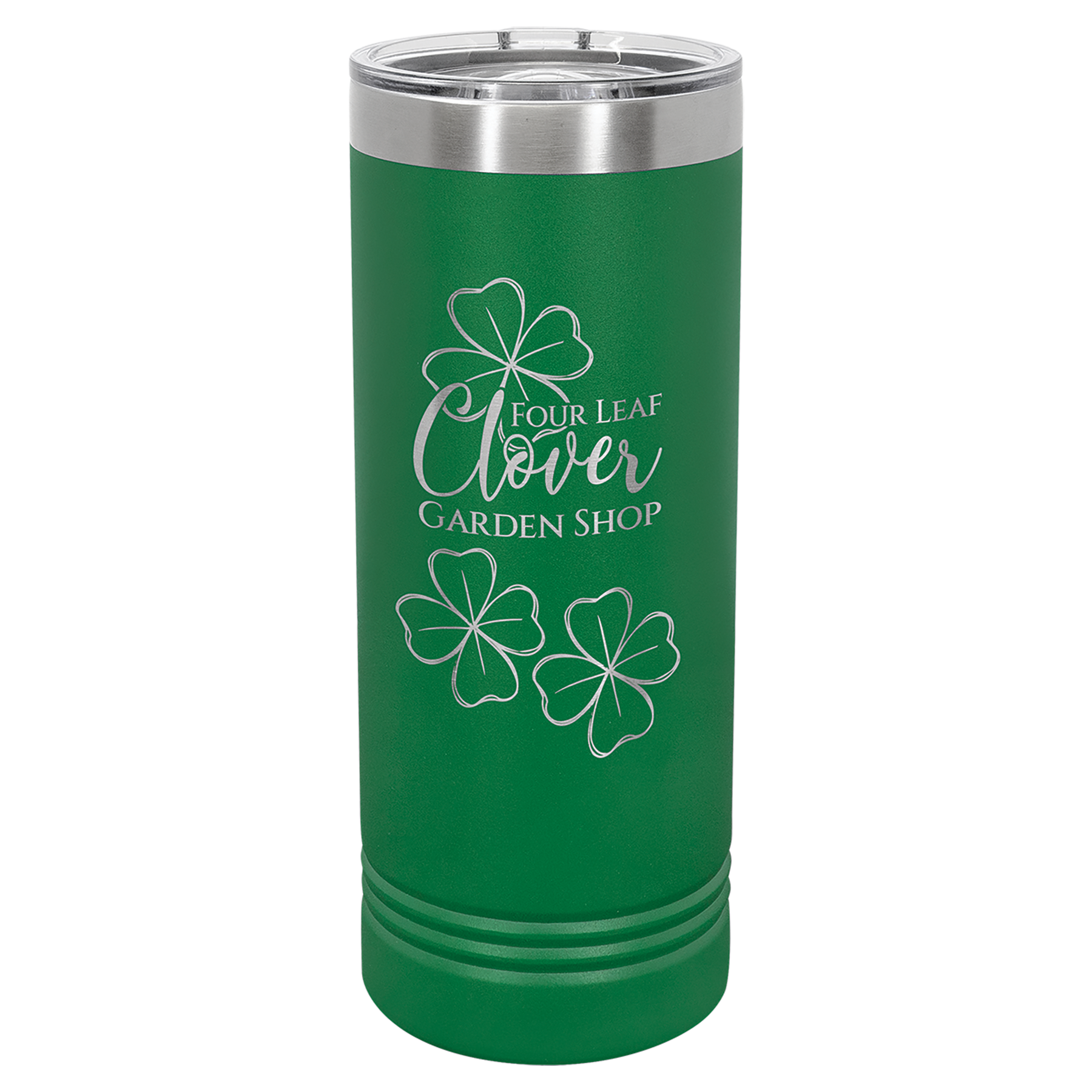 Green 22 oz. Polar Camel Skinny Tumbler with Slider Lid