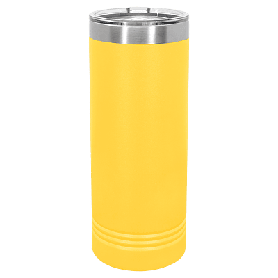 Yellow 22 oz. Polar Camel Skinny Tumbler with Slider Lid