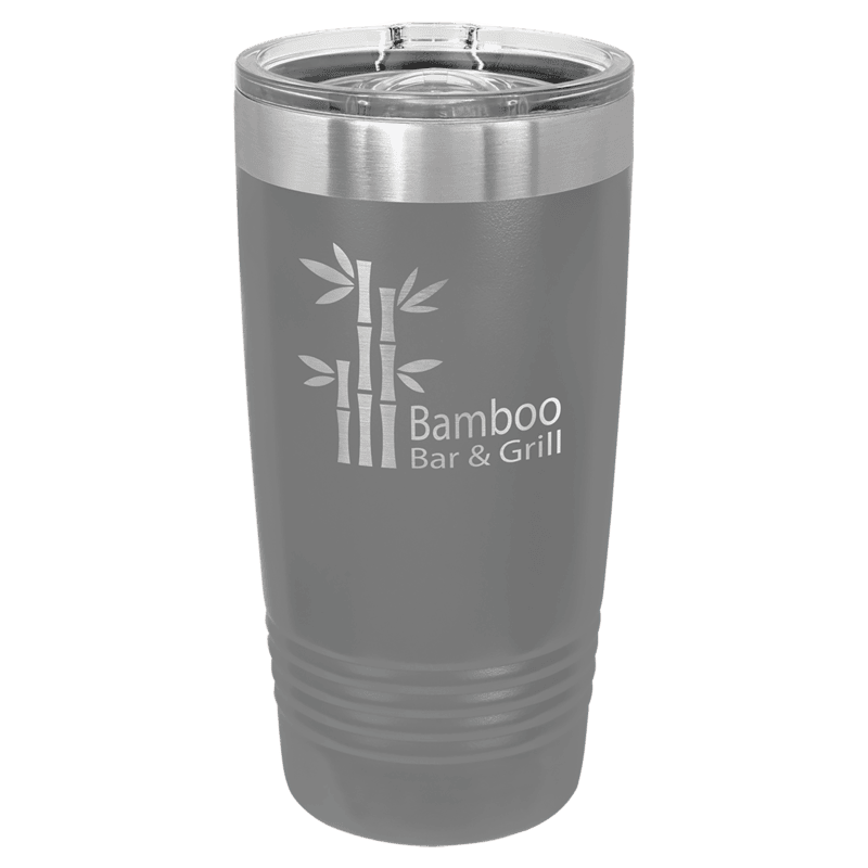 Dark Gray 20 oz. Polar Camel Ringneck Tumbler with Slider Lid