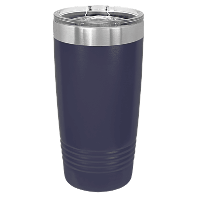 Navy Blue 20 oz. Polar Camel Ringneck Tumbler with Slider Lid