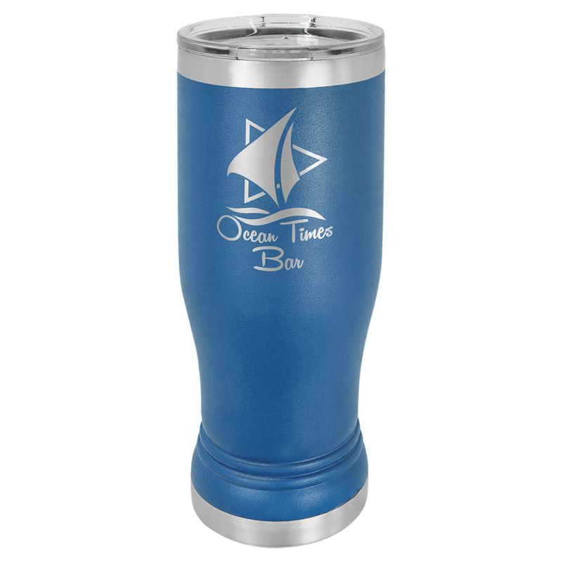 Royal Blue Polar Camel 14 oz. Pilsner