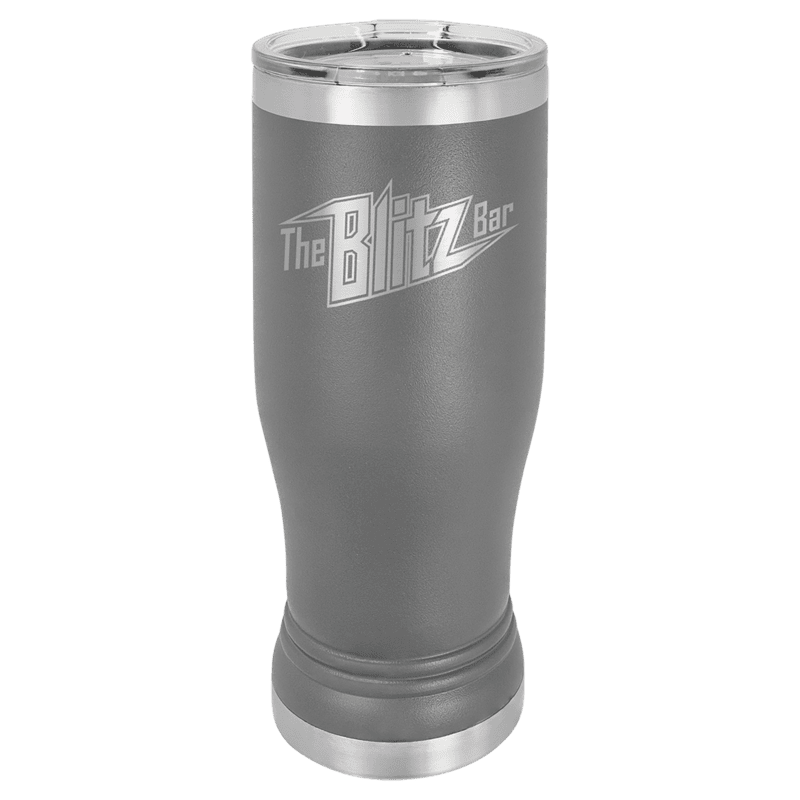 Dark Gray Polar Camel 14 oz. Pilsner