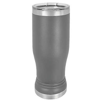 Dark Gray Polar Camel 14 oz. Pilsner