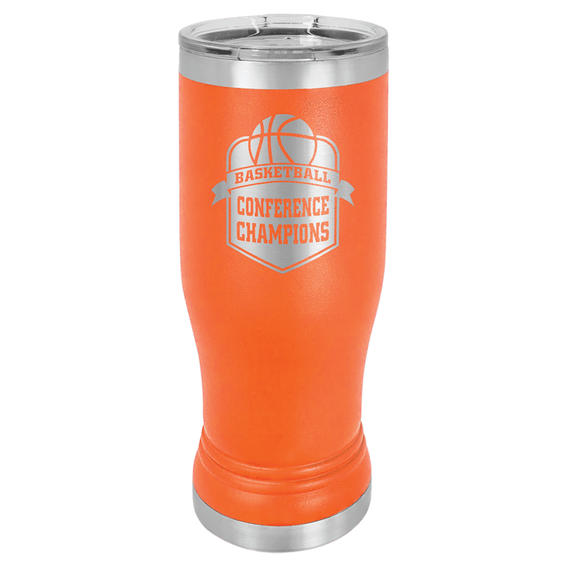 Orange Polar Camel 14 oz. Pilsner