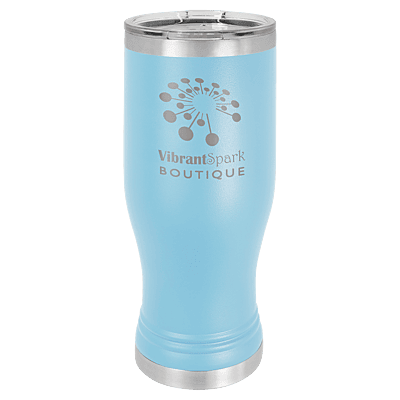 Light Blue Polar Camel 20 oz. Pilsner