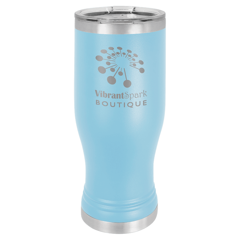 Light Blue Polar Camel 20 oz. Pilsner