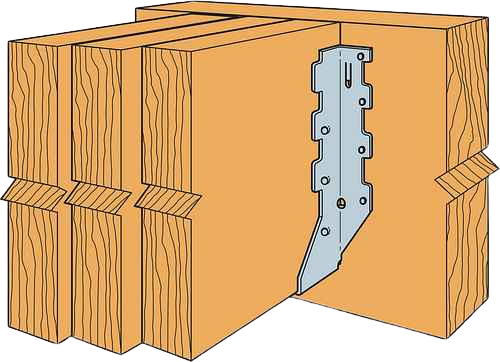 Simpson Strong-Tie Wood Conn - Solid Lumber Conn - Face-Mount Hanger LUS for Tripple Simpson Strong-Tie Wood Conn - Solid Lumber Conn - Face-Mount Hanger LUS for Tripple