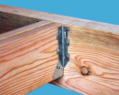 Simpson Strong-Tie Wood Conn - Solid Lumber Conn - Face-Mount Hanger LUS for Double
