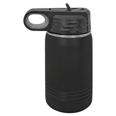 Black 12 oz. Polar Camel Water Bottle