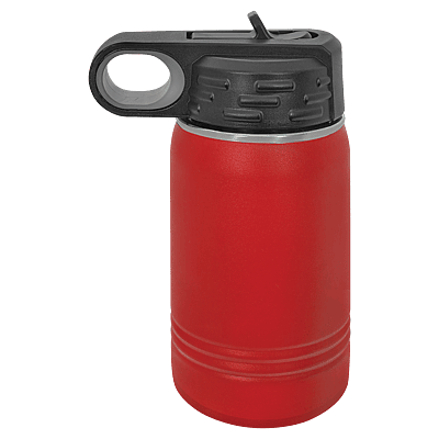 Red 12 oz. Polar Camel Water Bottle