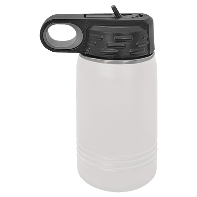 White 12 oz. Polar Camel Water Bottle