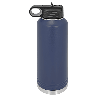 Personalized Polar Camel 40 oz. Navy Blue Water Bottle
