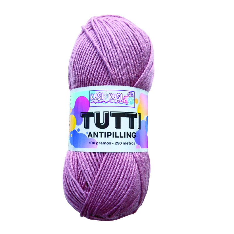 Lana Acrílica Tutti Col 453 Rosado Viejo Paquete X 5 ovillos X 100 gramos Lana Acrílica Tutti Col 453 Rosado Viejo Paquete X 5 ovillos X 100 gramos