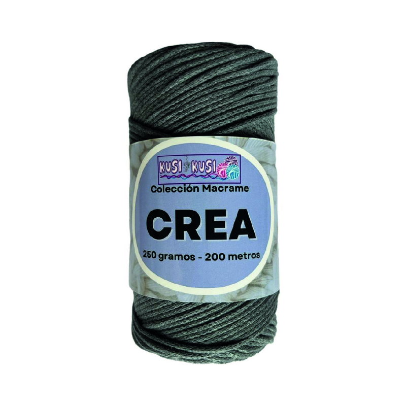 Cordon Crea # 03 Gris Oscuro Paquete X 4 ovillos X 250 Gramos Cordon Crea # 03 Gris Oscuro Paquete X 4 ovillos X 250 Gramos