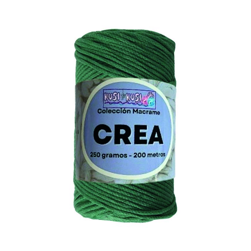 Cordon Crea # 24 Verde Paquete X 4 ovillos X 250 Gramos Cordon Crea # 24 Verde Paquete X 4 ovillos X 250 Gramos