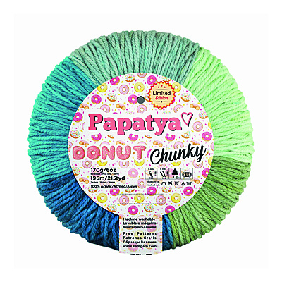 Lana Donut Chunki Col 004  Paquete X 3 Ovillos X 170 Gramos