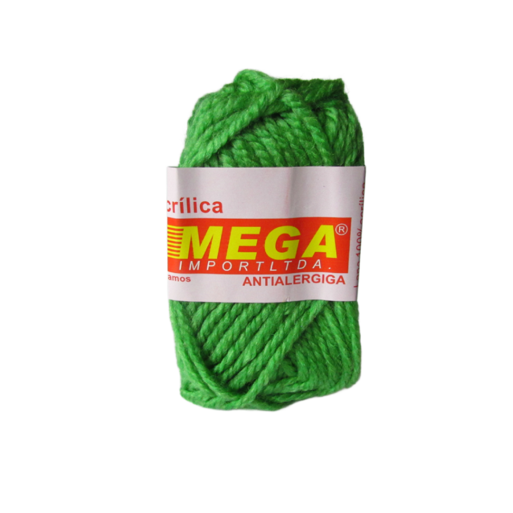 Lana Escolar Mega Verde Pistacho 89 Paquete X 10 Ovillos X 15Gramos