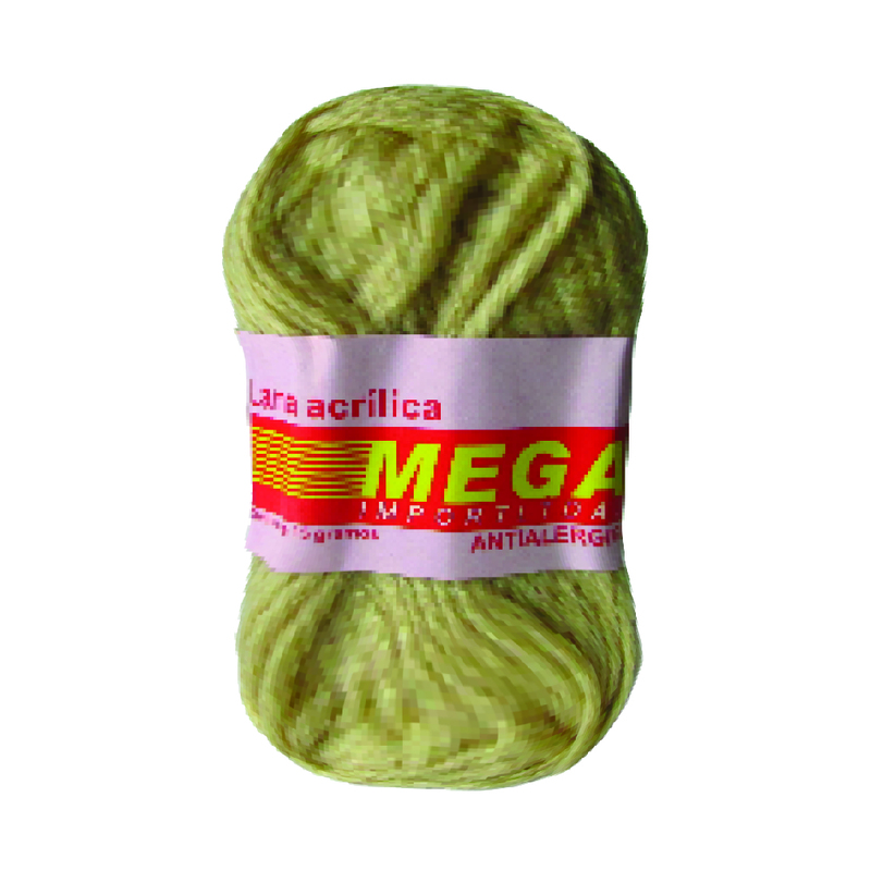 Lana Escolar Mega Beige 88 Paquete X 10 Ovillos X 15Gramos