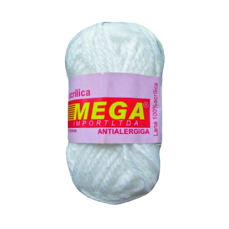 Lana Escolar Mega Blanca 01 Paquete X 10 Ovillos X 15Gramos Lana Escolar Mega Blanca 01 Paquete X 10 Ovillos X 15Gramos