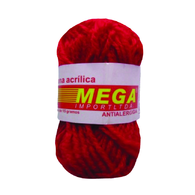 Lana Escolar Mega Rojo Oscuro 03 Paquete X 10 Ovillos X 15Gramos Lana Escolar Mega Rojo Oscuro 03 Paquete X 10 Ovillos X 15Gramos