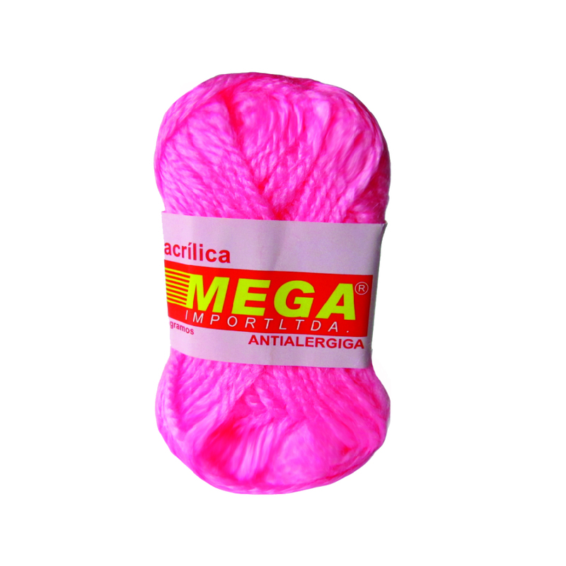 Lana Escolar Mega Rosado Fuerte 41 Paquete X 10 Ovillos X 15Gramos Lana Escolar Mega Rosado Fuerte 41 Paquete X 10 Ovillos X 15Gramos