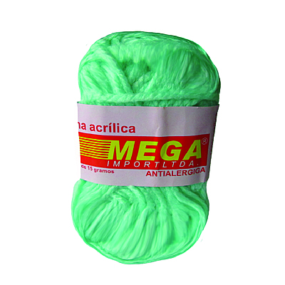 Lana Escolar Mega Verde Menta 39 Paquete X 10 Ovillos X 15Gramos