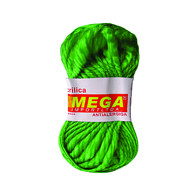 Lana Escolar Mega Verde Pistacho 89 Paquete X 10 Ovillos X 15Gramos