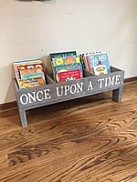 Large Wooden Children's Bookcase 85cm Assortment (Available In White & Grey) Large Wooden Children's Bookcase 85cm Assortment (Available In White & Grey)