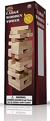 Large Wooden Tower Game