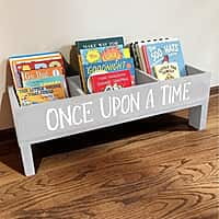 Large Wooden Children's Bookcase 85cm Assortment (Available In White & Grey) Large Wooden Children's Bookcase 85cm Assortment (Available In White & Grey)