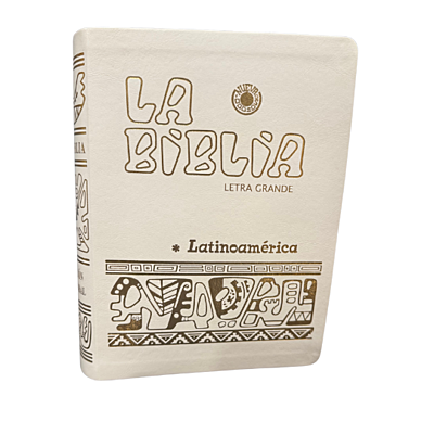La Biblia Latinoamérica de Lujo Blanca, Letra Grande, Imitación piel La Biblia Latinoamérica de Lujo Blanca, Letra Grande, Imitación piel