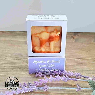 Lavender, Oatmeal, Goat Milk & Honey Soap