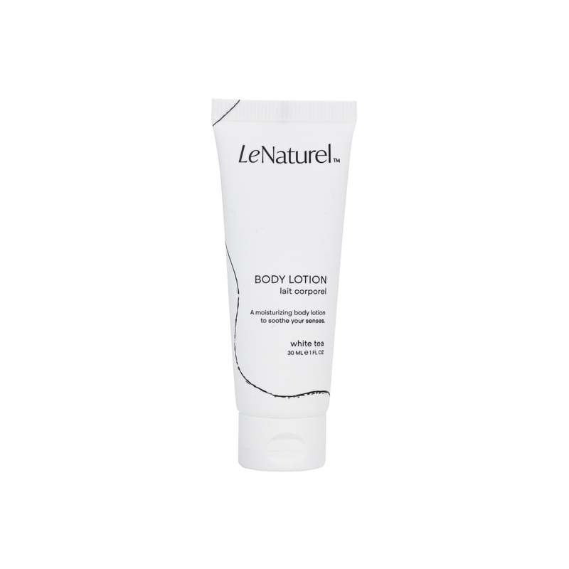 Le Naturel body lotion tube, 1 oz, 250/case