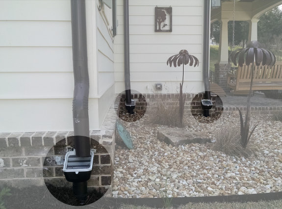 Rain Harvesting Leaf Eater Advanced 4" Gutter Debris Separator Kit Rain Harvesting Leaf Eater Advanced 4" Gutter Debris Separator Kit