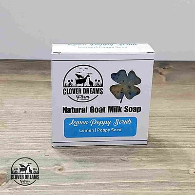 Lemon & Poppy Seed Scrub Soap