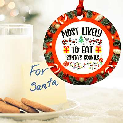 Most Likely To Hilarious Ornament Gift Stocking Stuffer lifestyle Most Likely To Hilarious Ornament Gift Stocking Stuffer lifestyle