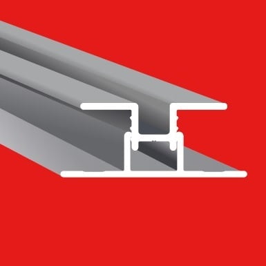LightTrim 2-piece Vertical Trim for 5/16" Panel-V299 BOLD